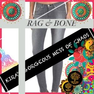 ♠️🌹RAG&BONE SKINNY JEANS🌹♠️BUXTON GRAY♠️🌹25🌹♠️